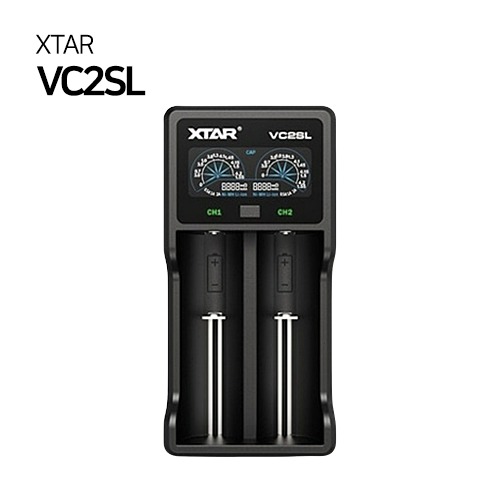 XTAR VC2SL 배터리 충전기