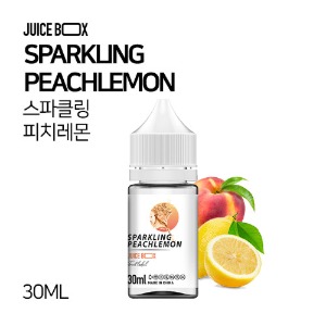 [JUICE BOX] 프루츠라벨 스파클링 피치 레몬 30ml