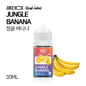 [JUICE BOX] 비비드라벨 정글 바나나 30ML