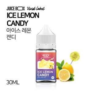 [JUICE BOX] 비비드라벨 아이스 레몬 캔디 30ML